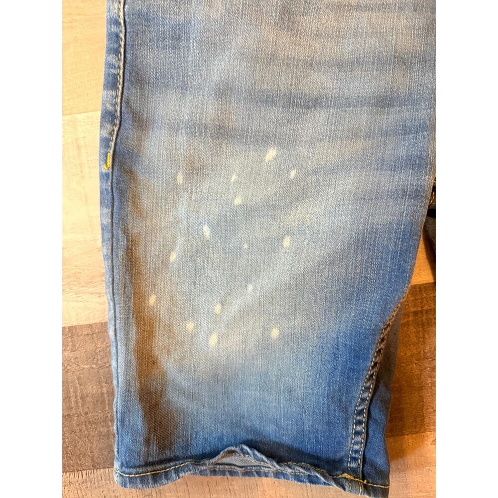 Levi's Jean Shorts Girls 14 Blue Denim 511 Performance Slim Red Tab High Waisted - Picture 6 of 15